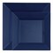 Smarty Had A Party Midnight Blue Square Plastic Dinnerware Value Set (120 Dinner Plates + 120 Salad Plates), 240PK 6819VP-CASE - alternate 2